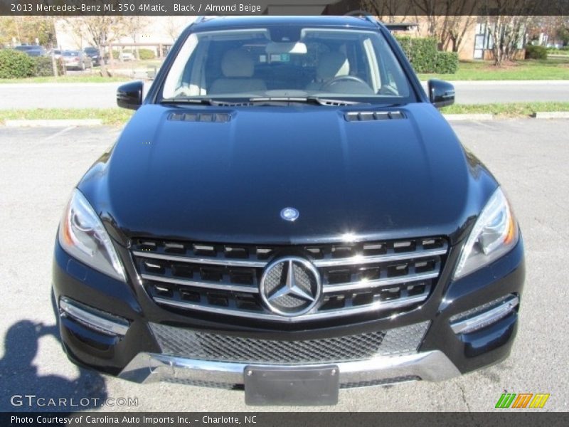 Black / Almond Beige 2013 Mercedes-Benz ML 350 4Matic