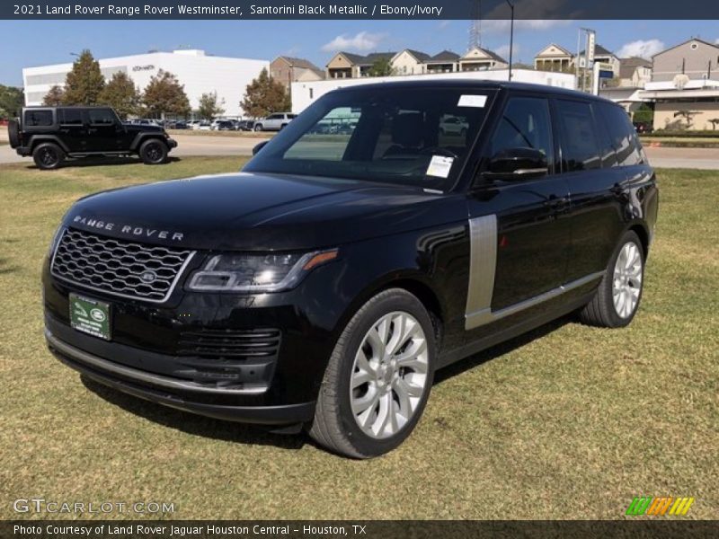 Santorini Black Metallic / Ebony/Ivory 2021 Land Rover Range Rover Westminster