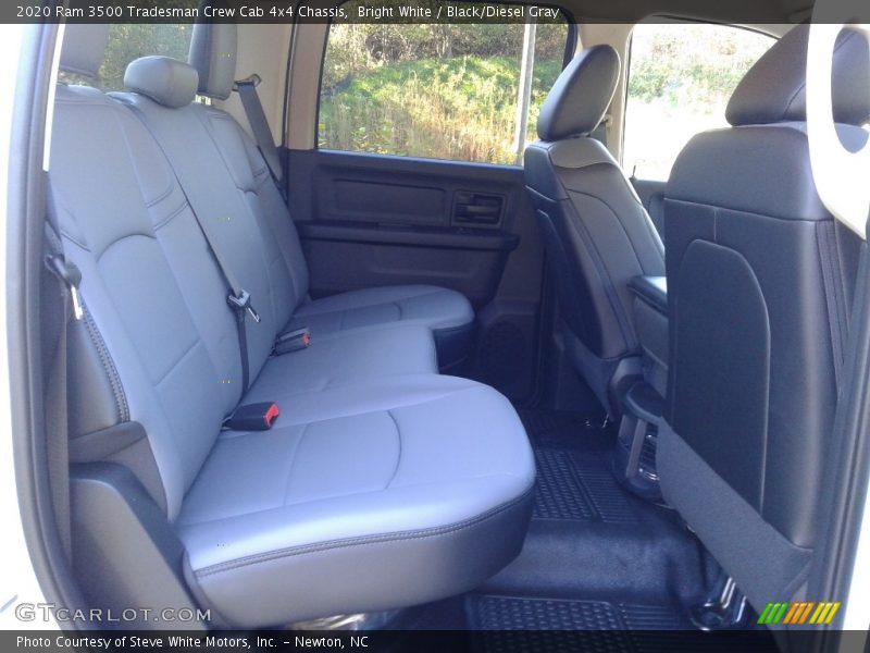 Bright White / Black/Diesel Gray 2020 Ram 3500 Tradesman Crew Cab 4x4 Chassis