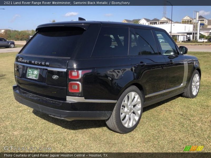 Santorini Black Metallic / Ebony/Ivory 2021 Land Rover Range Rover Westminster