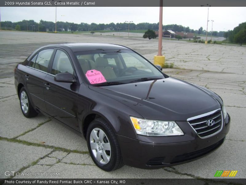 Cocoa Metallic / Camel 2009 Hyundai Sonata GLS