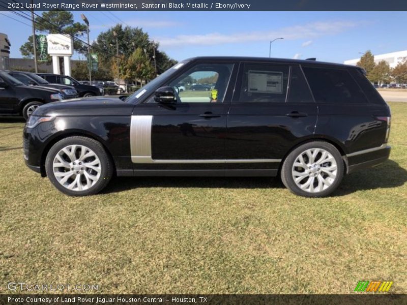 Santorini Black Metallic / Ebony/Ivory 2021 Land Rover Range Rover Westminster