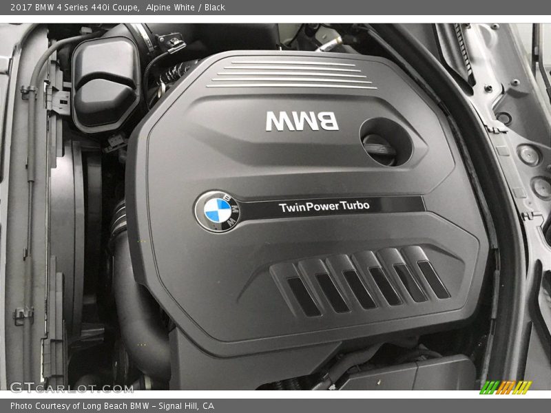  2017 4 Series 440i Coupe Engine - 3.0 Liter DI TwinPower Turbocharged DOHC 24-Valve VVT Inline 6 Cylinder