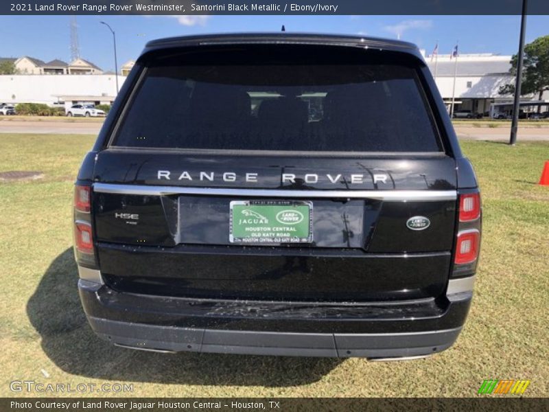 Santorini Black Metallic / Ebony/Ivory 2021 Land Rover Range Rover Westminster