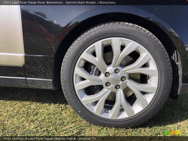 Santorini Black Metallic / Ebony/Ivory 2021 Land Rover Range Rover Westminster