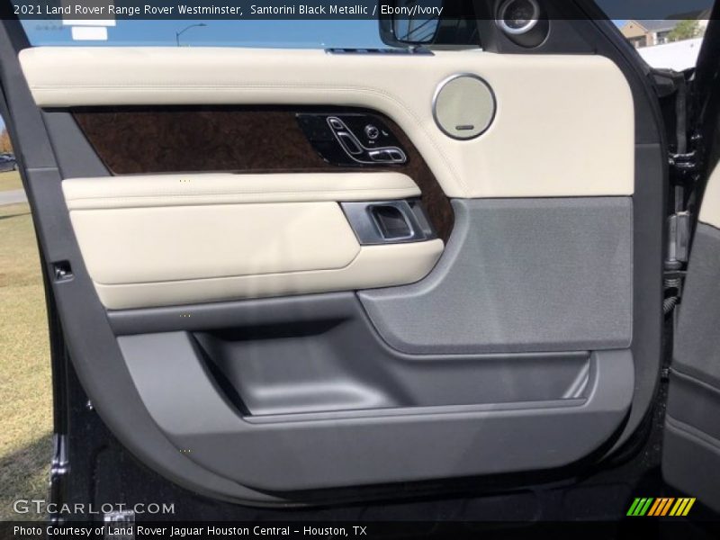 Santorini Black Metallic / Ebony/Ivory 2021 Land Rover Range Rover Westminster