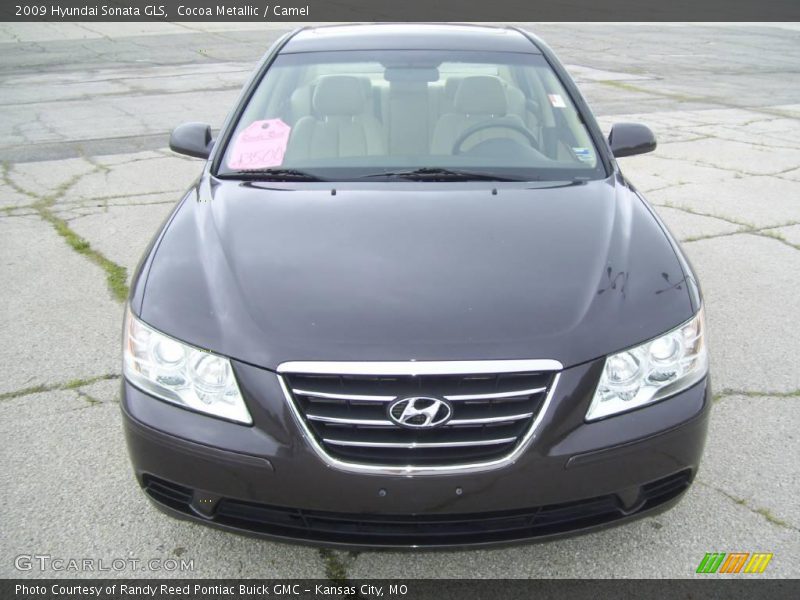 Cocoa Metallic / Camel 2009 Hyundai Sonata GLS