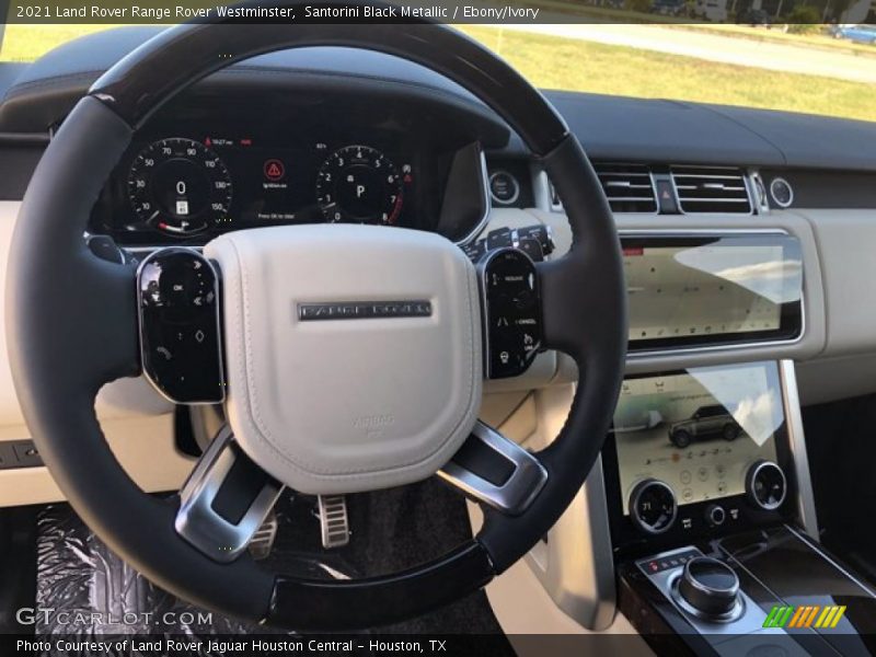 Santorini Black Metallic / Ebony/Ivory 2021 Land Rover Range Rover Westminster