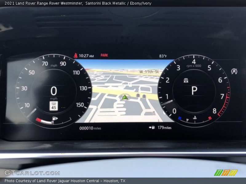 Santorini Black Metallic / Ebony/Ivory 2021 Land Rover Range Rover Westminster