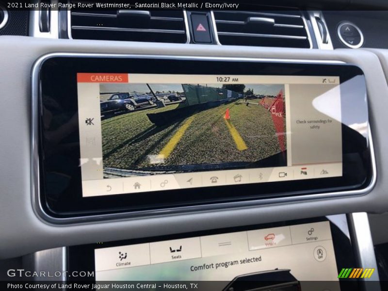 Santorini Black Metallic / Ebony/Ivory 2021 Land Rover Range Rover Westminster