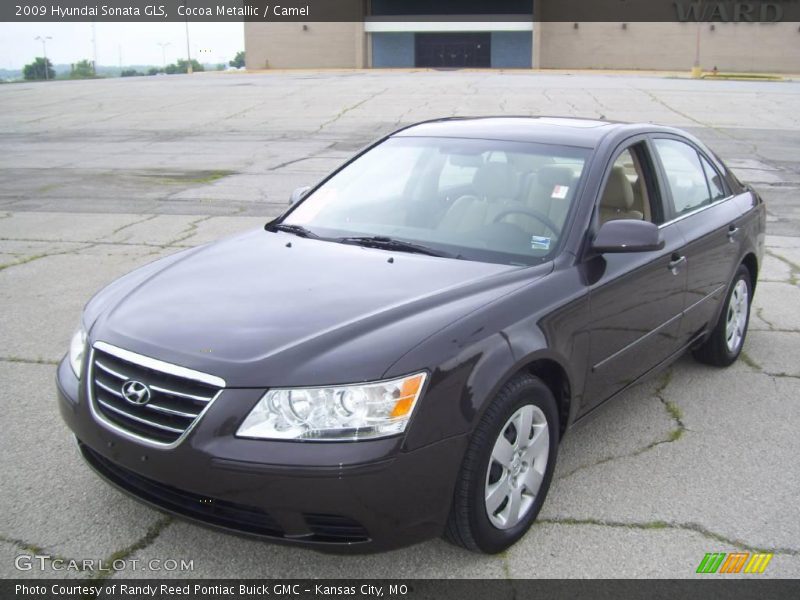 Cocoa Metallic / Camel 2009 Hyundai Sonata GLS