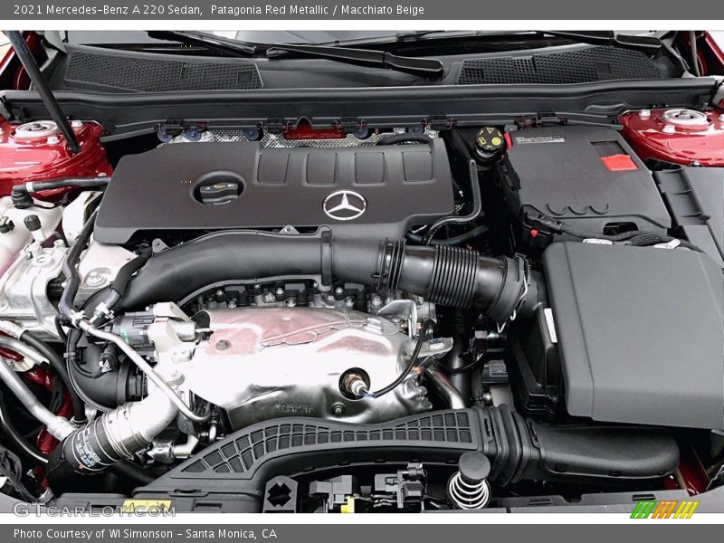  2021 A 220 Sedan Engine - 2.0 Liter Turbocharged DOHC 16-Valve VVT 4 Cylinder