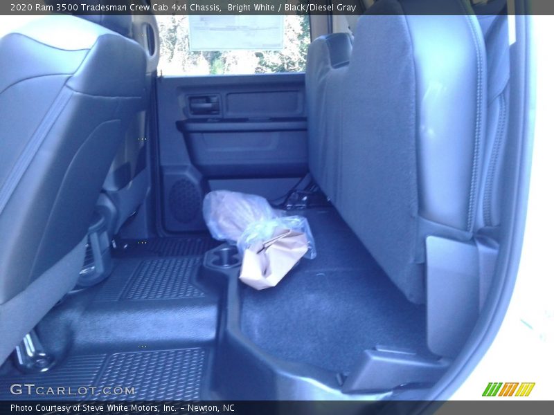 Bright White / Black/Diesel Gray 2020 Ram 3500 Tradesman Crew Cab 4x4 Chassis