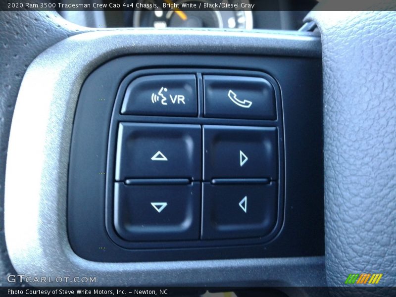 Bright White / Black/Diesel Gray 2020 Ram 3500 Tradesman Crew Cab 4x4 Chassis