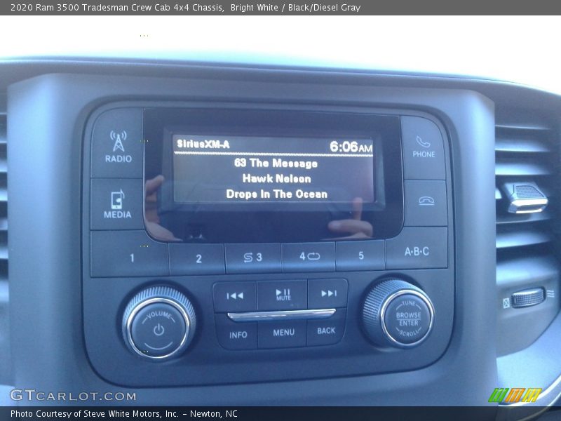 Bright White / Black/Diesel Gray 2020 Ram 3500 Tradesman Crew Cab 4x4 Chassis