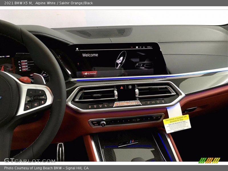 Controls of 2021 X5 M 