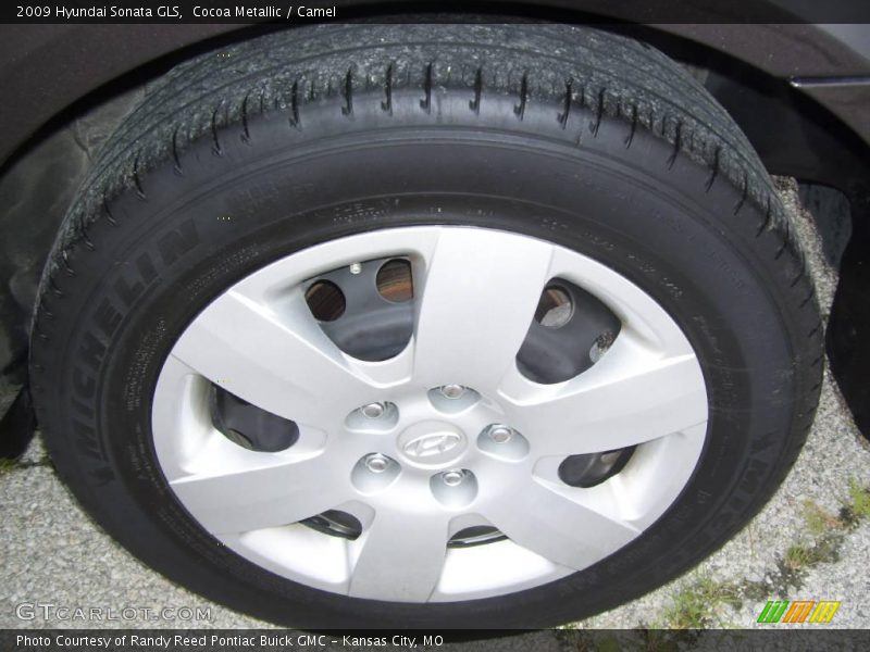 Cocoa Metallic / Camel 2009 Hyundai Sonata GLS