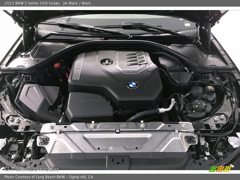 Jet Black / Black 2021 BMW 3 Series 330i Sedan