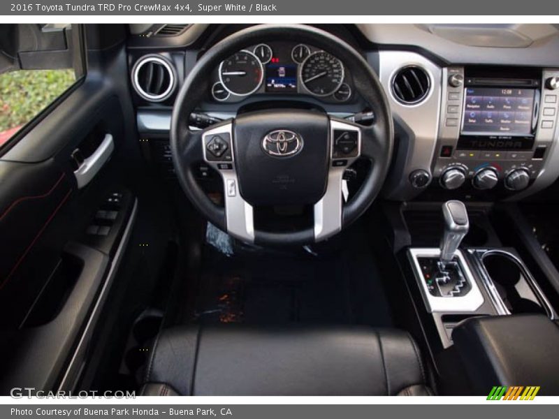 Super White / Black 2016 Toyota Tundra TRD Pro CrewMax 4x4