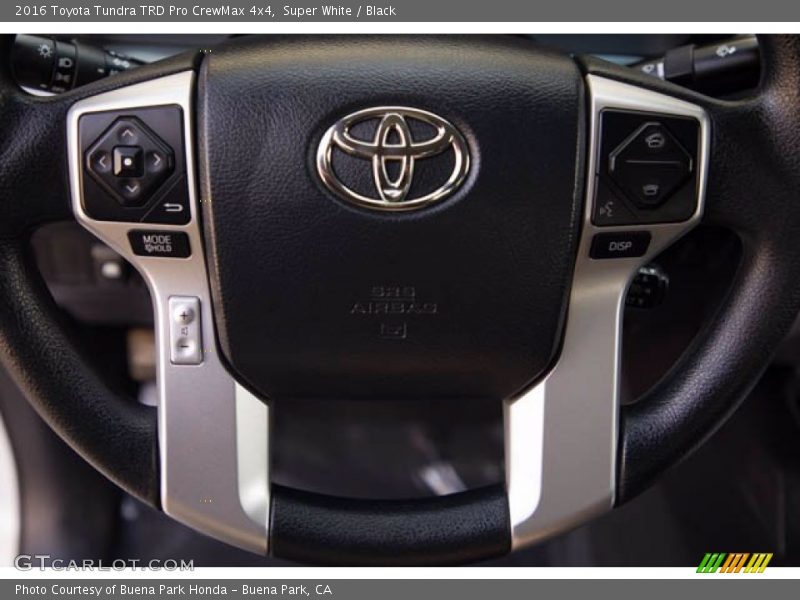 Super White / Black 2016 Toyota Tundra TRD Pro CrewMax 4x4