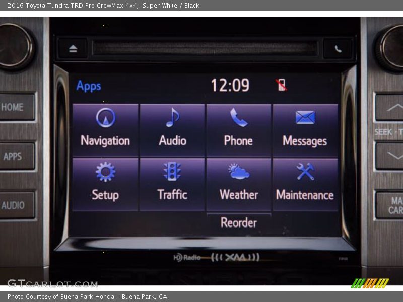Super White / Black 2016 Toyota Tundra TRD Pro CrewMax 4x4