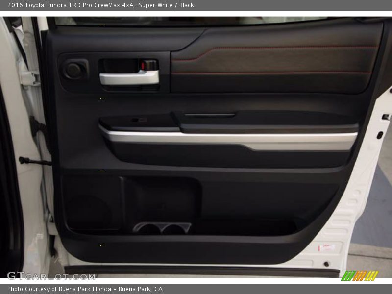 Super White / Black 2016 Toyota Tundra TRD Pro CrewMax 4x4