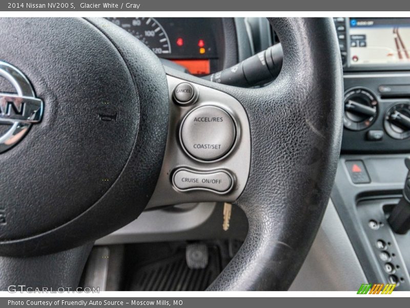 Glacier White / Gray 2014 Nissan NV200 S
