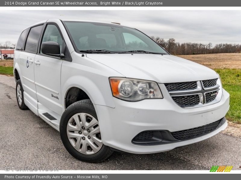 Front 3/4 View of 2014 Grand Caravan SE w/Wheelchair Access