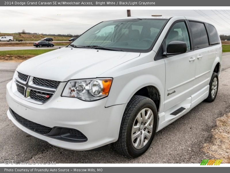 Front 3/4 View of 2014 Grand Caravan SE w/Wheelchair Access