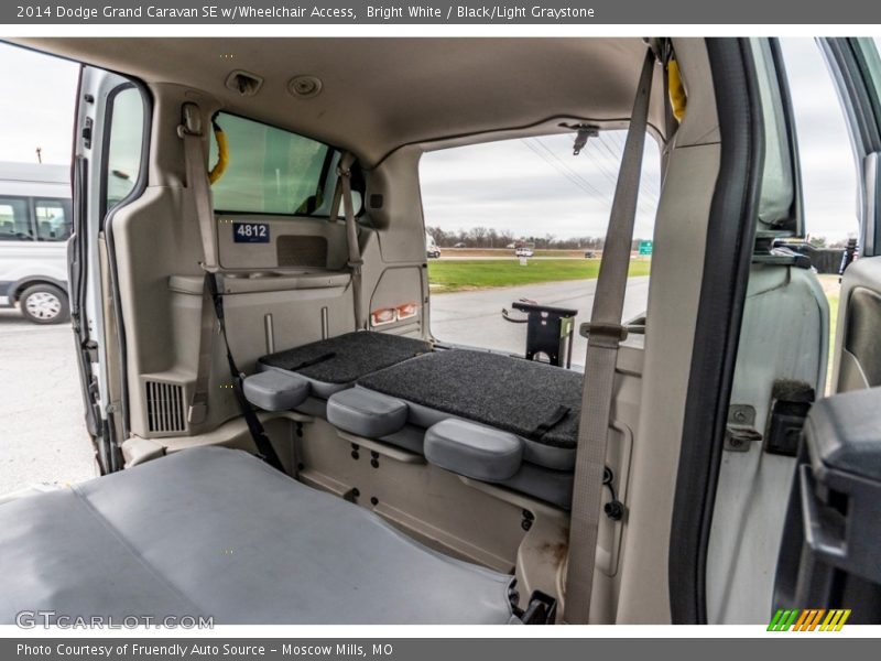 Bright White / Black/Light Graystone 2014 Dodge Grand Caravan SE w/Wheelchair Access