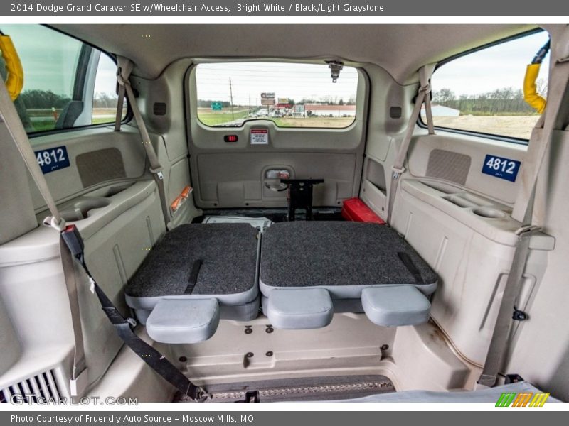 Bright White / Black/Light Graystone 2014 Dodge Grand Caravan SE w/Wheelchair Access