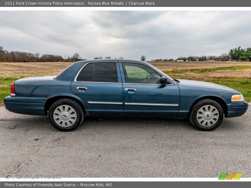  2011 Crown Victoria Police Interceptor Norsea Blue Metallic