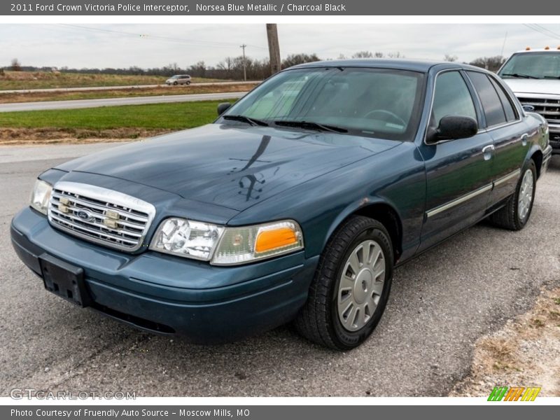  2011 Crown Victoria Police Interceptor Norsea Blue Metallic