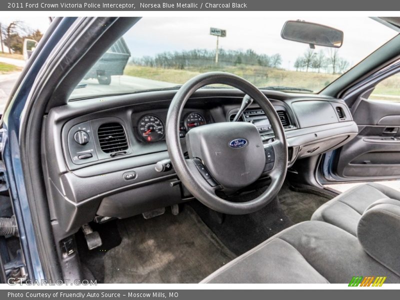 Dashboard of 2011 Crown Victoria Police Interceptor