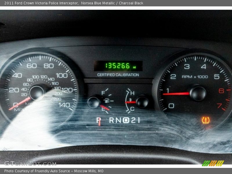  2011 Crown Victoria Police Interceptor Police Interceptor Gauges