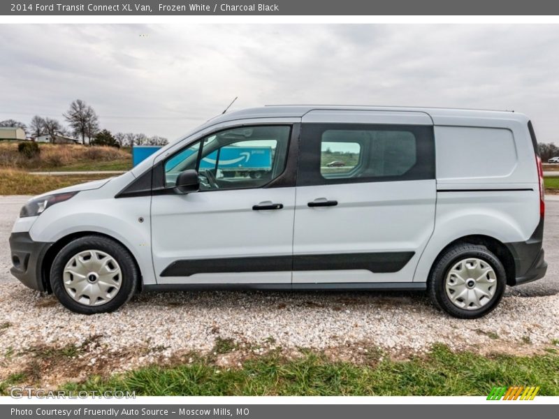  2014 Transit Connect XL Van Frozen White