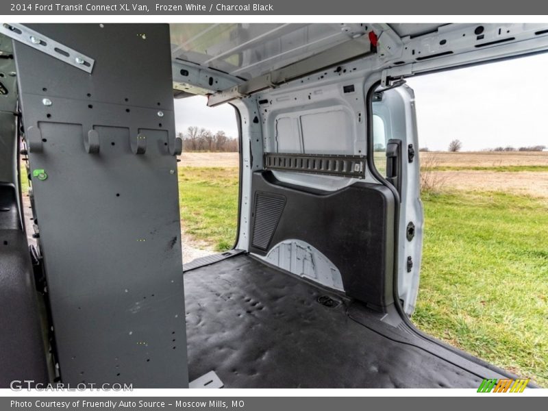 Frozen White / Charcoal Black 2014 Ford Transit Connect XL Van