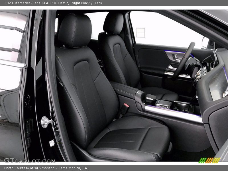 Night Black / Black 2021 Mercedes-Benz GLA 250 4Matic