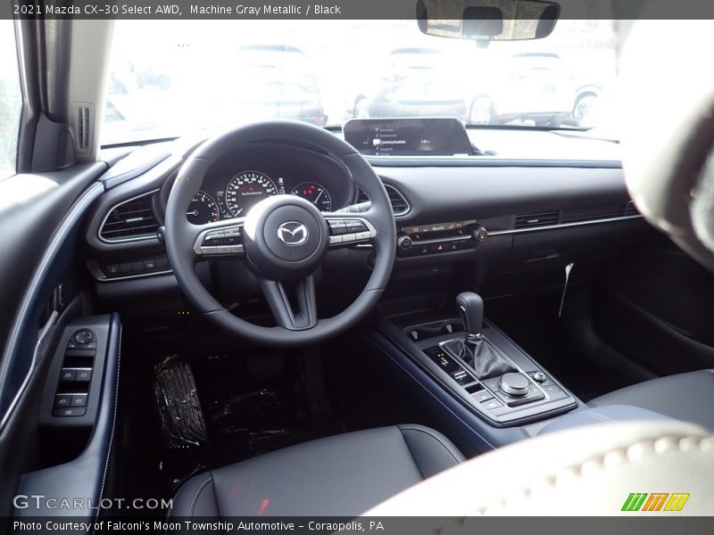 Machine Gray Metallic / Black 2021 Mazda CX-30 Select AWD