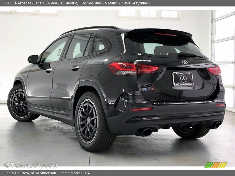 Cosmos Black Metallic / Neva Grey/Black 2021 Mercedes-Benz GLA AMG 35 4Matic