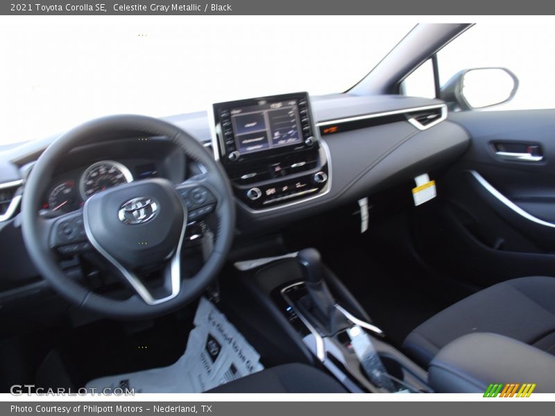 Celestite Gray Metallic / Black 2021 Toyota Corolla SE