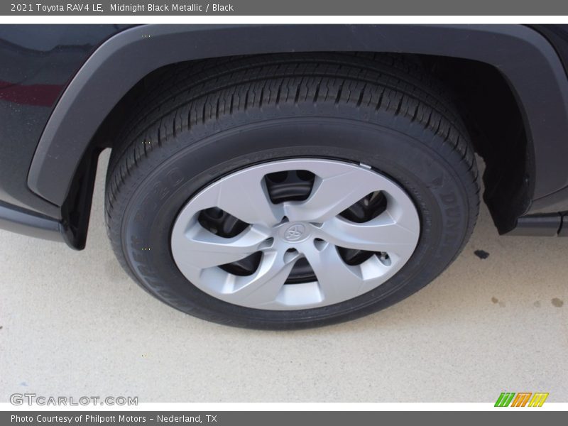Midnight Black Metallic / Black 2021 Toyota RAV4 LE