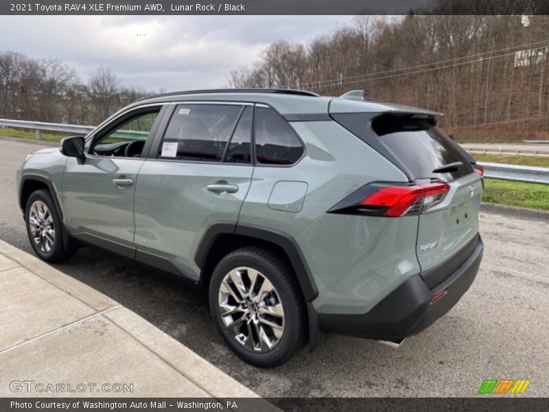 Lunar Rock / Black 2021 Toyota RAV4 XLE Premium AWD