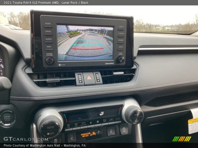 Lunar Rock / Black 2021 Toyota RAV4 XLE Premium AWD