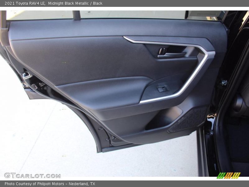 Midnight Black Metallic / Black 2021 Toyota RAV4 LE