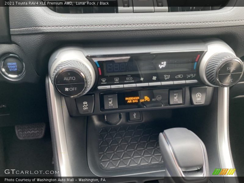 Lunar Rock / Black 2021 Toyota RAV4 XLE Premium AWD