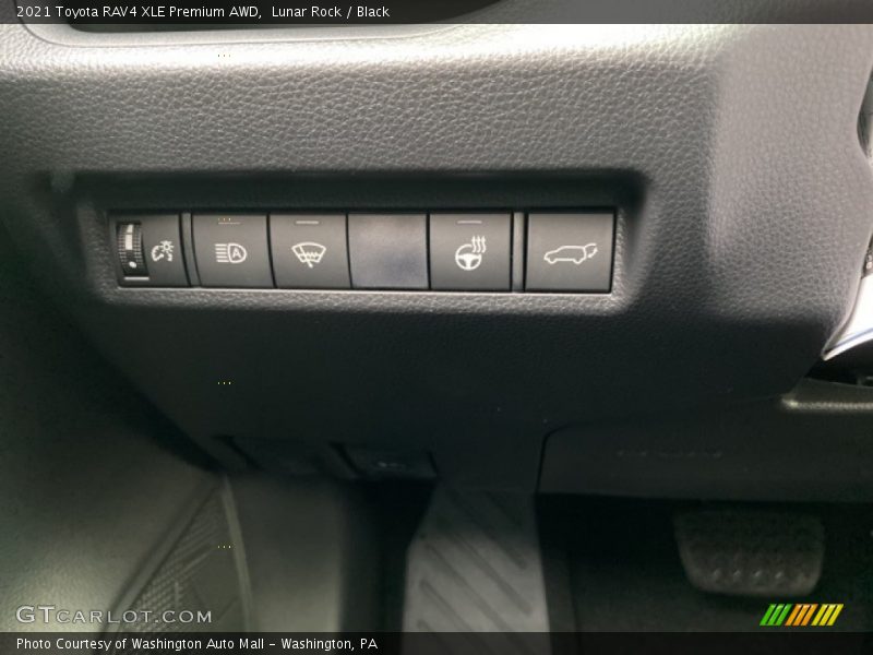 Lunar Rock / Black 2021 Toyota RAV4 XLE Premium AWD