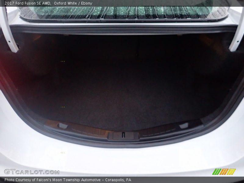 Oxford White / Ebony 2017 Ford Fusion SE AWD