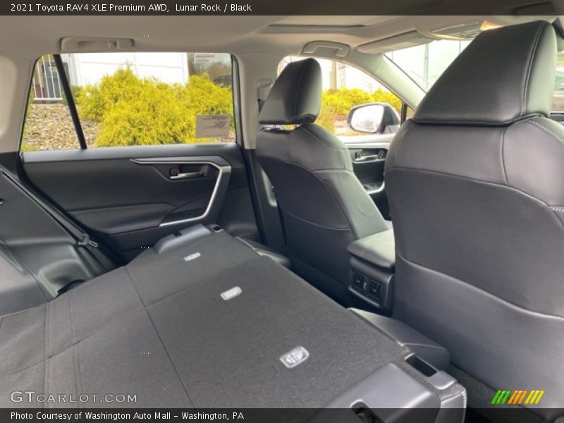 Lunar Rock / Black 2021 Toyota RAV4 XLE Premium AWD