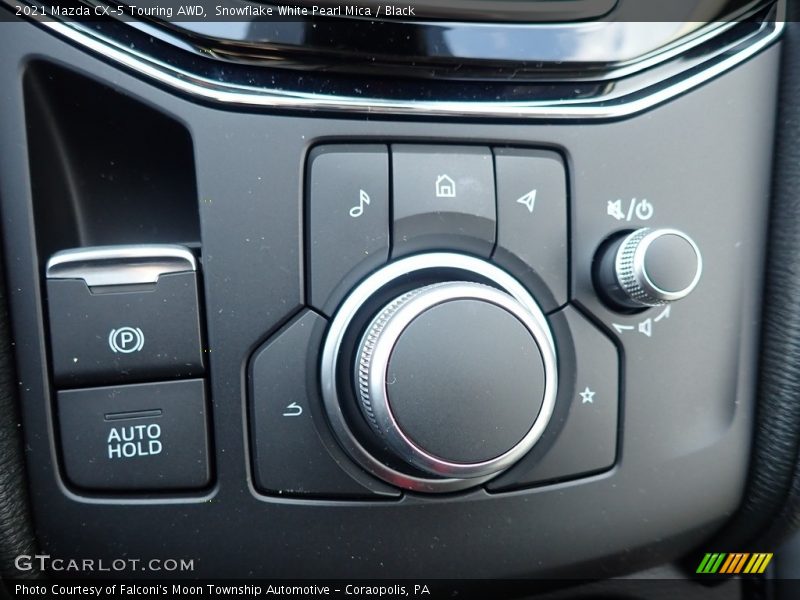 Snowflake White Pearl Mica / Black 2021 Mazda CX-5 Touring AWD